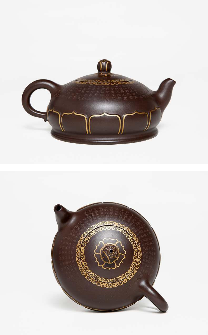 佛系紫砂壺，禪意靜心紫砂壺