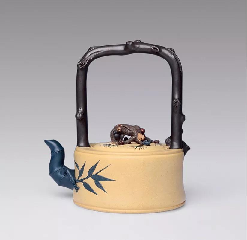 10種最美花器提梁壺，精美別致雕花紫砂壺!