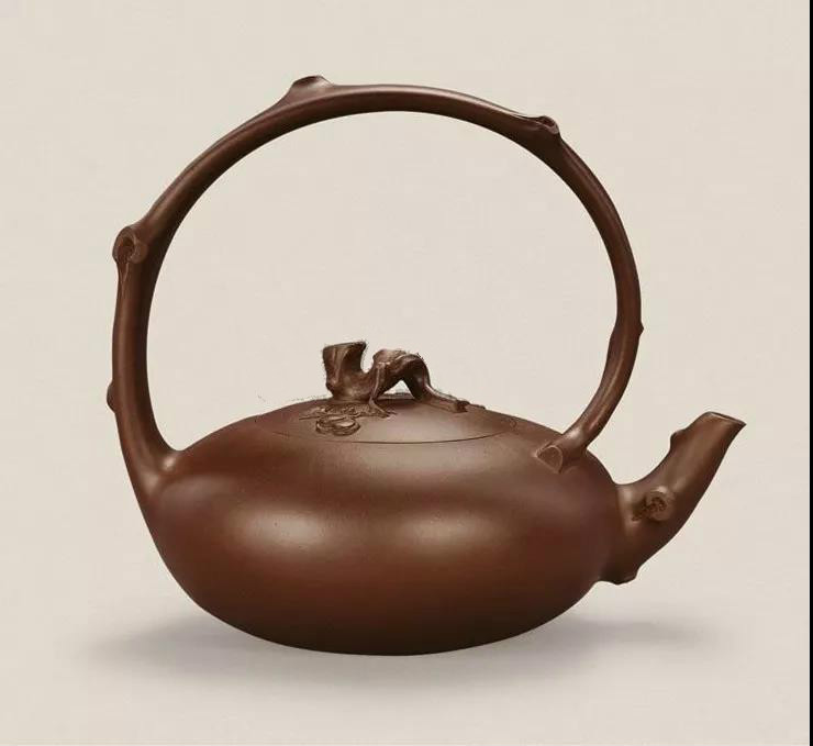 10種最美花器提梁壺，精美別致雕花紫砂壺!