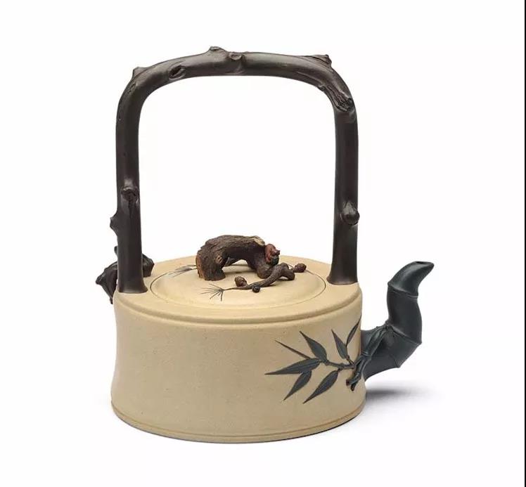 10種最美花器提梁壺，精美別致雕花紫砂壺!