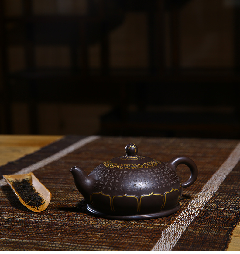 佛系紫砂壺，禪意靜心紫砂壺