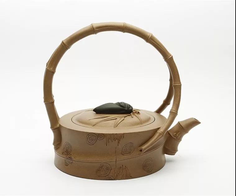 10種最美花器提梁壺，精美別致雕花紫砂壺!