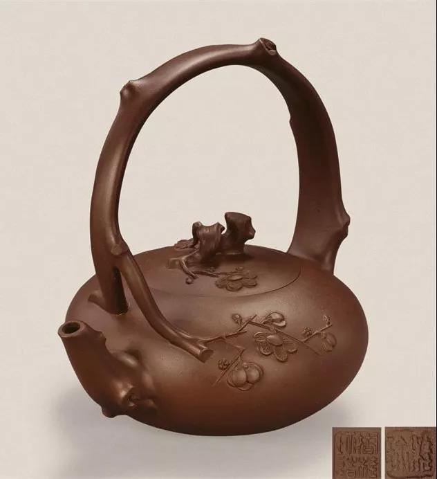 10種最美花器提梁壺，精美別致雕花紫砂壺!