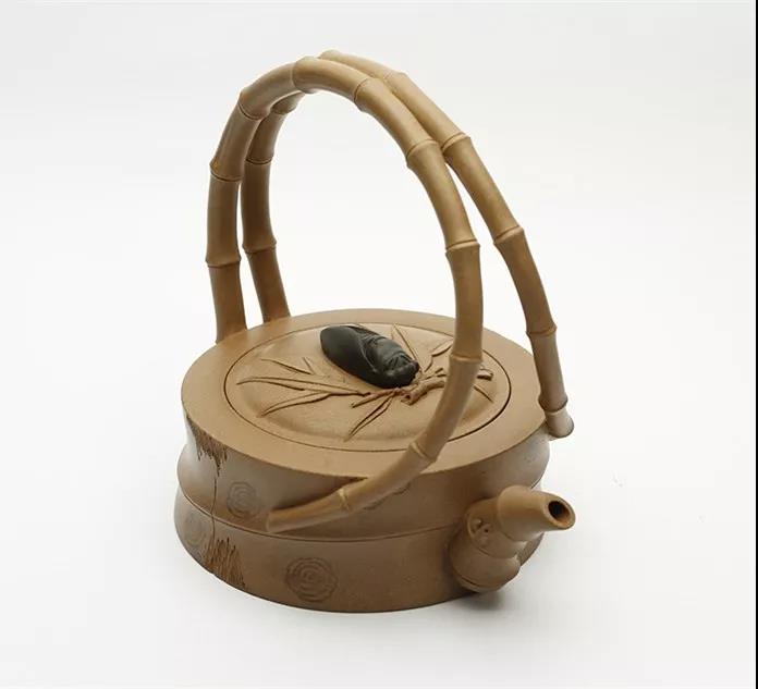 10種最美花器提梁壺，精美別致雕花紫砂壺!