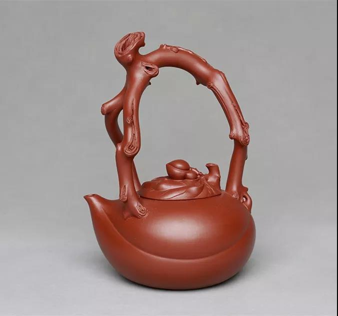 10種最美花器提梁壺，精美別致雕花紫砂壺!